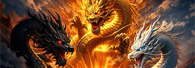 3匹の龍